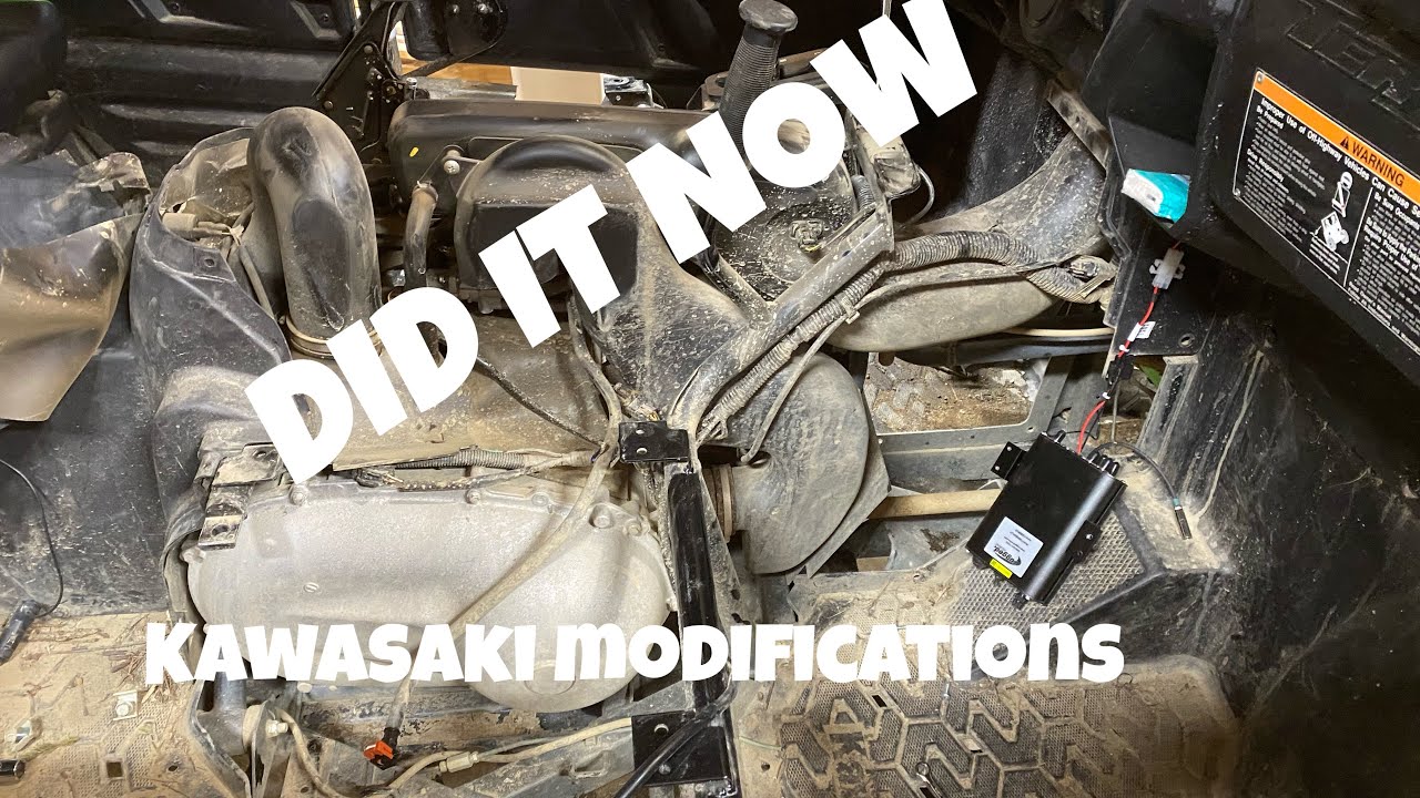 KAWASAKI TERYX 4 LE 2020 MODIFICATIONS