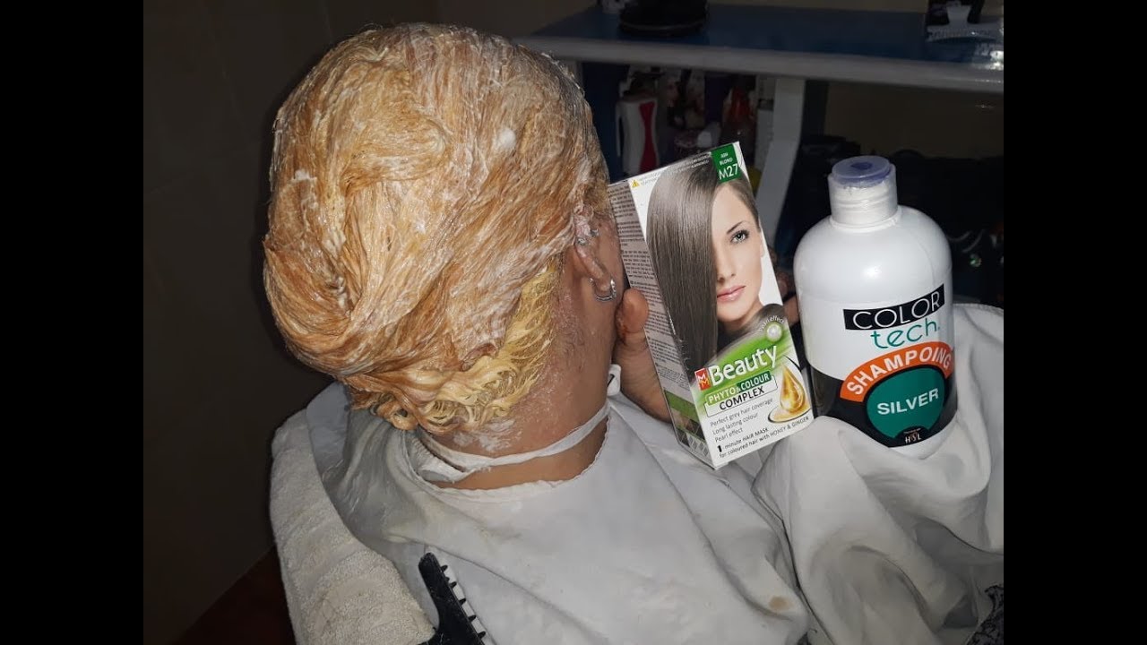 سحب لون الشعر بأقل ضرر 💖و عمل صبغة وحدك في البيت décapage cheveux