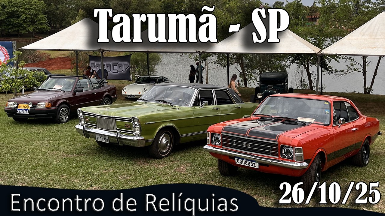 4º Encontro de Carros Antigos de Taruma - SP