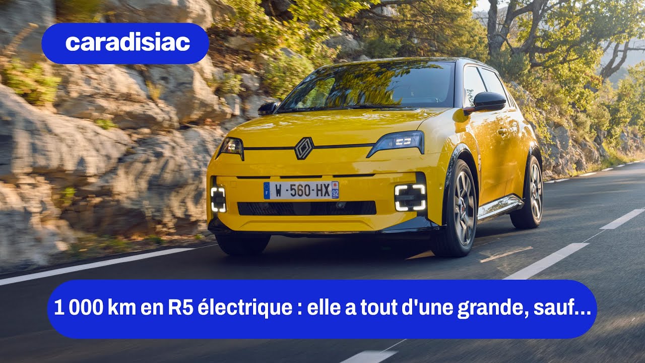 1 000 km en Renault 5 électrique : elle a tout d'une grande, sauf...