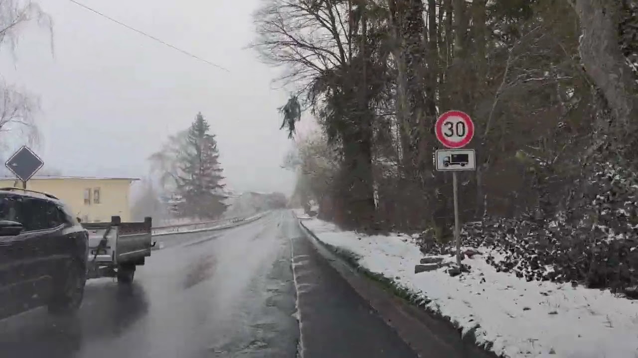 Snow Day 🤪 2 April 2022 Baumholder to Kusel