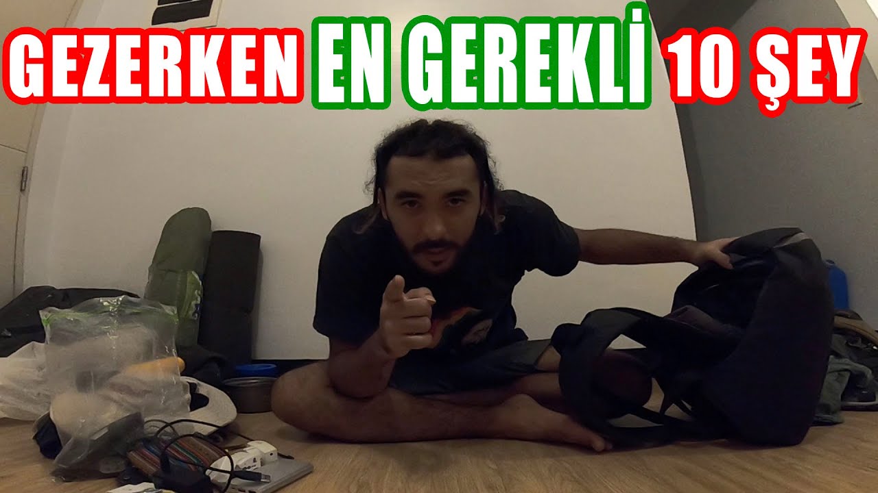 Yeni Yılda Yeni Gezi Ekipmanları (ÇANTAMDA NE VAR?) ~208