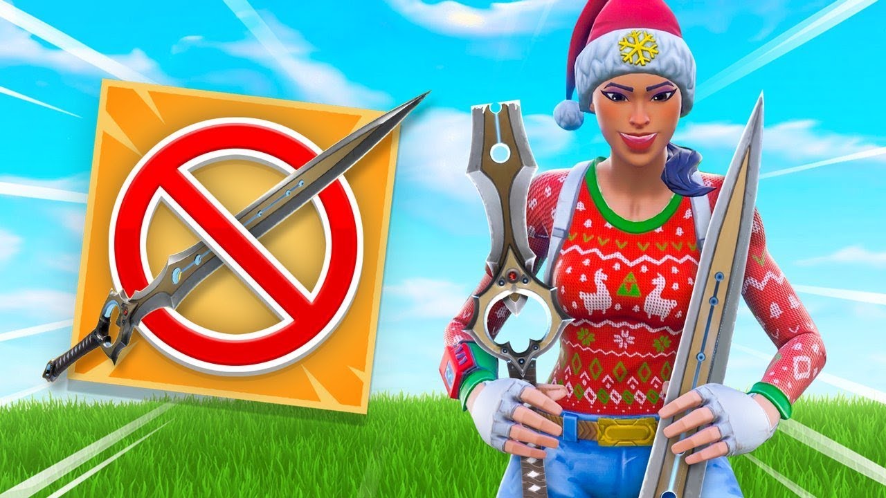 BANNING THE SWORD From Fortnite
