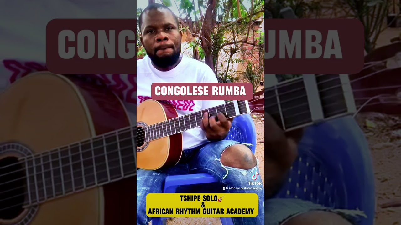 The magic of Congolese Rumba with Tshipe Solo🎸 