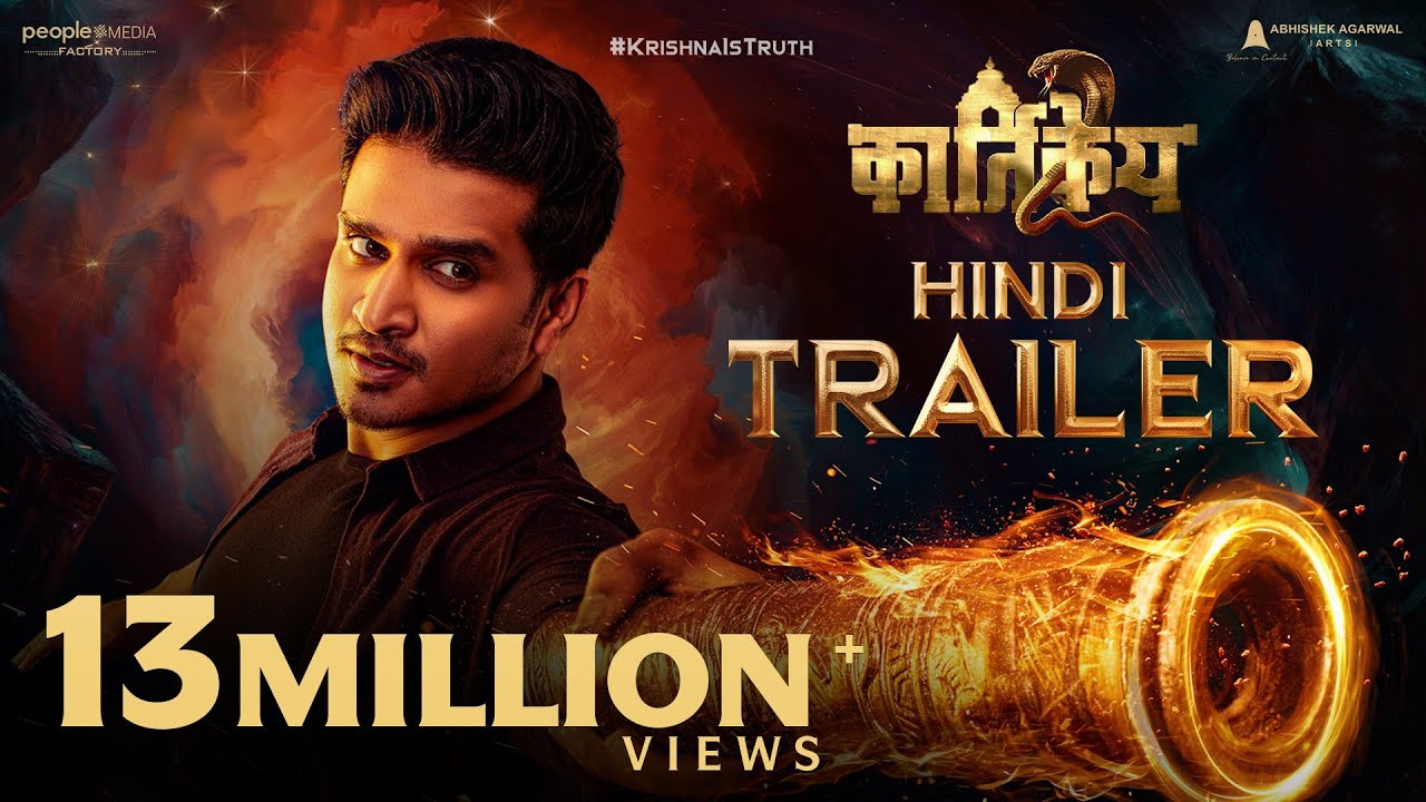 Karthikeya 2 Hindi Trailer | Nikhil, Anupama, Anupam Kher | Chandoo Mondeti | Abhishek Agarwal