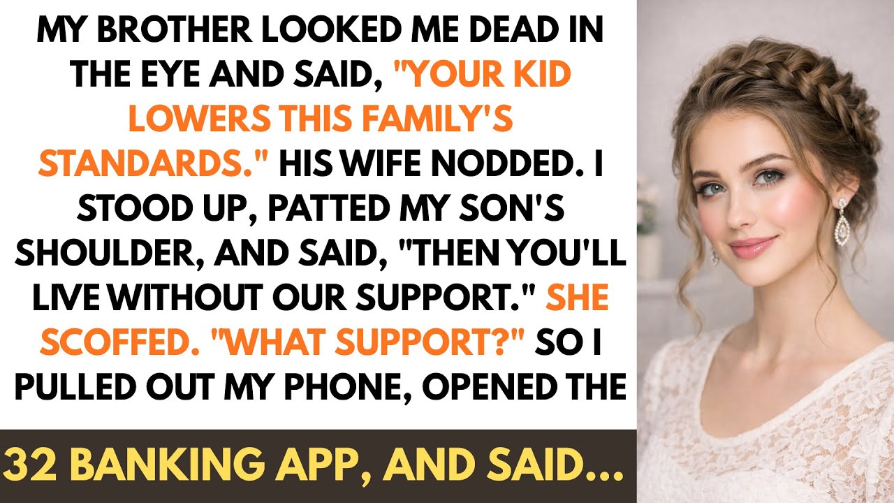 My Brother Looked Me Dead In The Eye And Said, “Your Kid Lowers This Family’s Standards His Wife