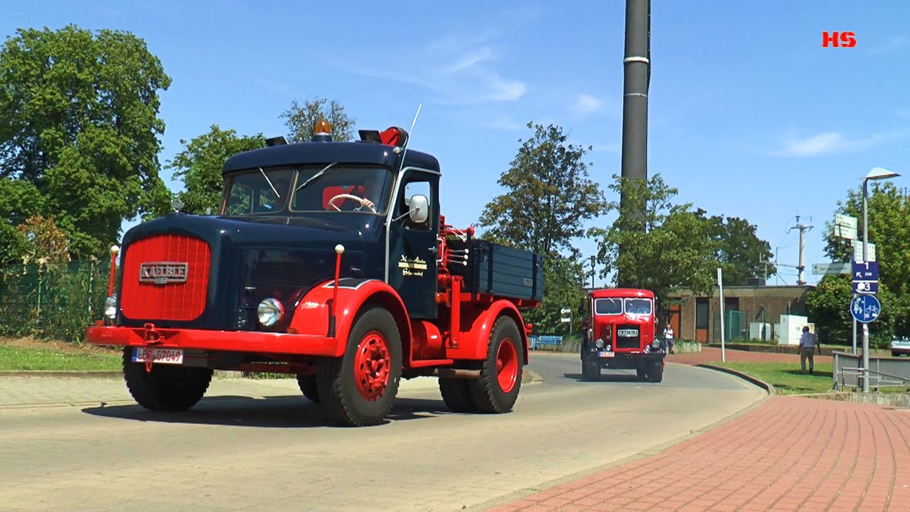 1.Treffen historischer Straßenzugmaschinen und Kaelble Fahrzeuge in UHD/4K