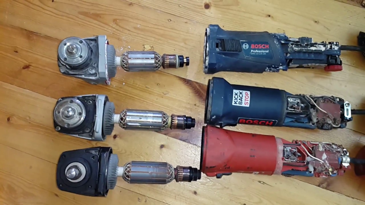 Bosch GWS 13 125 CIE Bosch GWS 14 125 CIE  Hilti   DCG 125 S