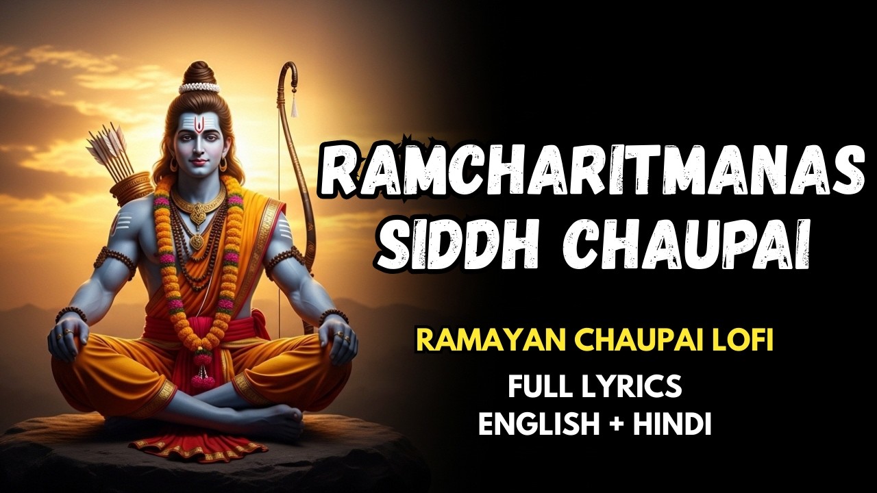 रामचरितमानस Ramcharitmanas | Siddh Chaupai Lofi | Powerful Ram Bhajan