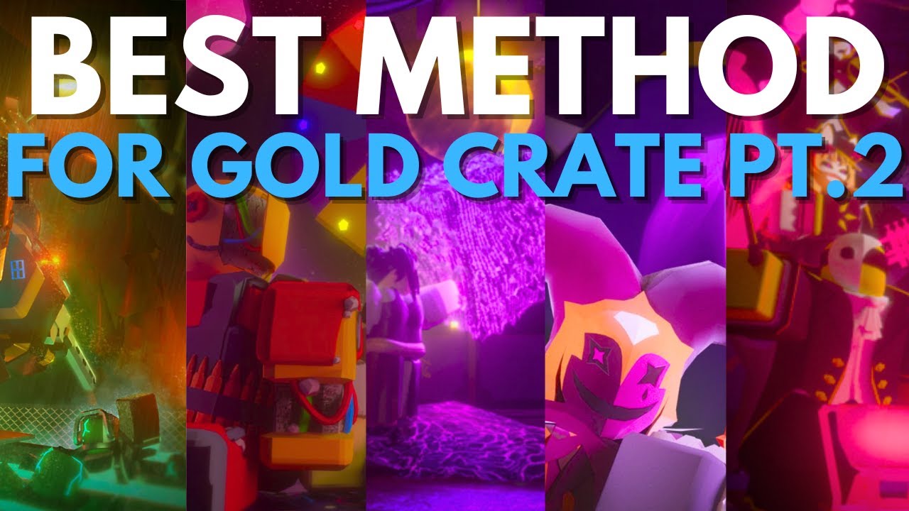 The Best Way to Get a Golden Crate In TDS (PT.2)