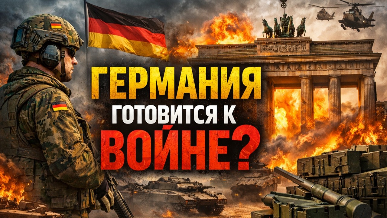Германия ГОТОВИТСЯ К ВОЙНЕ Запрет на выезд мужчинам 17&ndash;45 &mdash; что происходит!