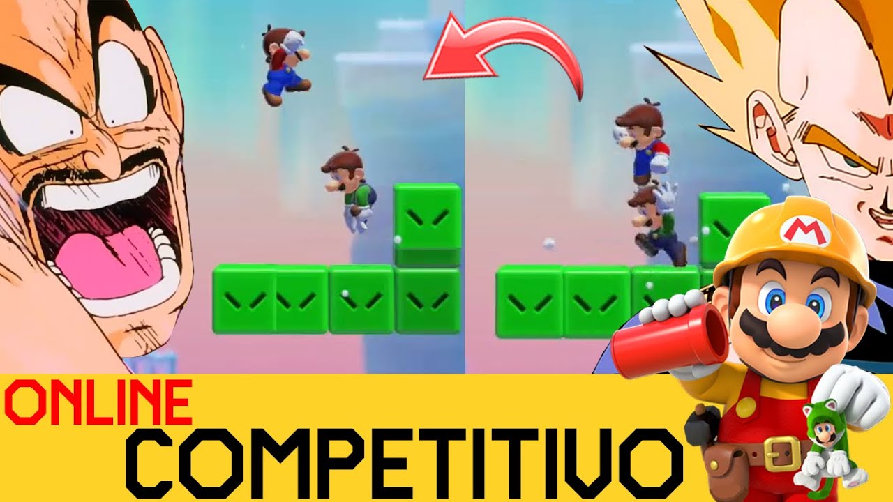 Cuando mi MALDAD es más PODEROSA 💪👊 - COMPETITIVO ONLINE #10 | SMM2 - ZetaSSJ