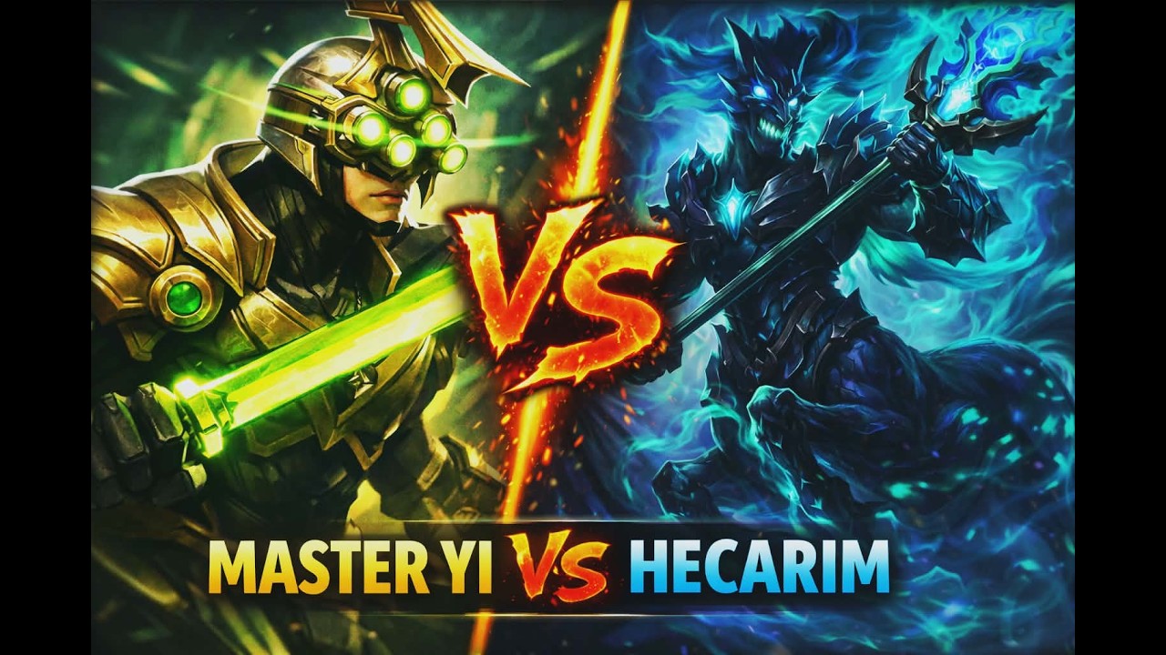 gamer girl, jg, yi vs Hecarim