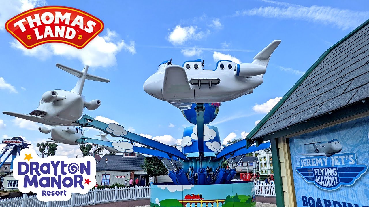 Jeremy Jet's Flying Academy in Thomas Land at Drayton Manor (June 2022) [4K]