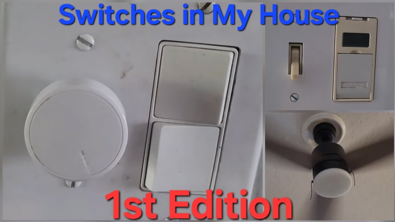 Выключатели в моем доме