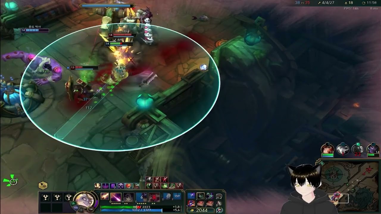 [LOL 아수라장] 눈덩이 증강 먹으면 좋은 아이 I 금쪽이네 일기 266