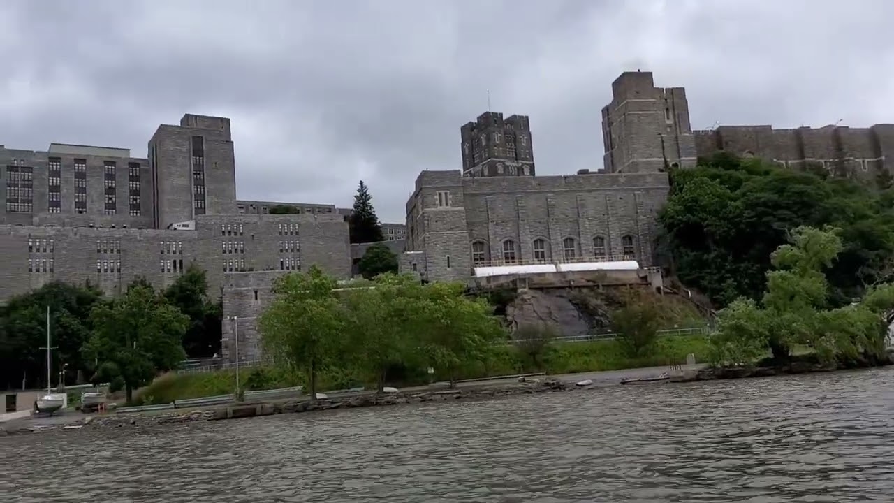 New York city to Albany NY up the Hudson River