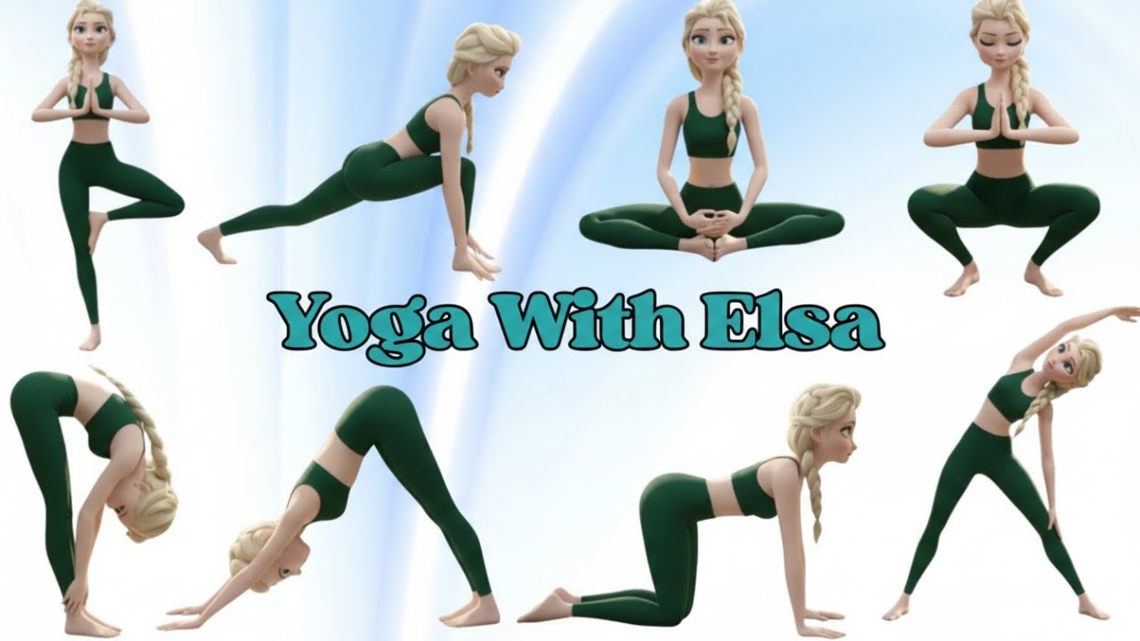 Mindful Yoga with Elsa | Yoga for Kids | Yoga for Flexibility, Calmness, Confidence & Stability