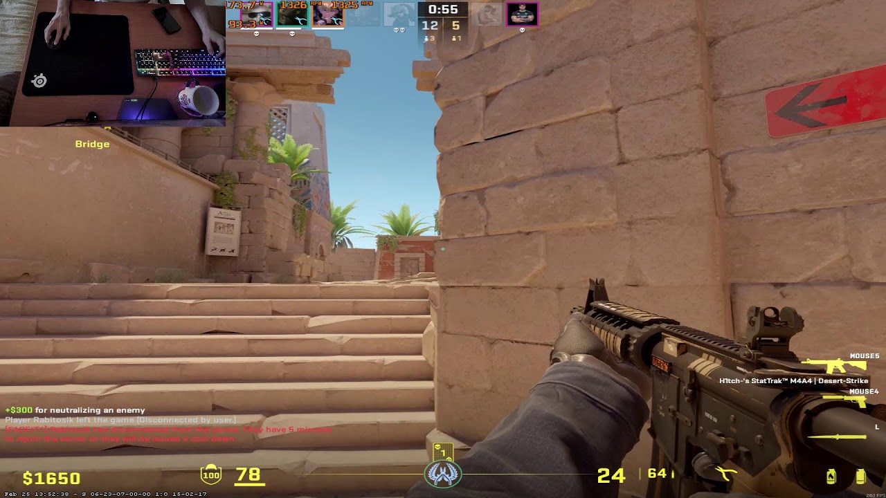 Live: Faceit premium grind 3k ELO