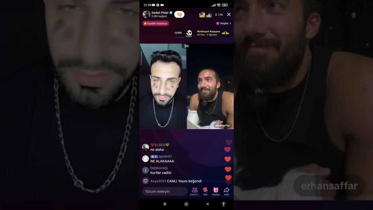Sedat Polat vs Erhan saffar dev  PK yarışı   (kısmetse olur)