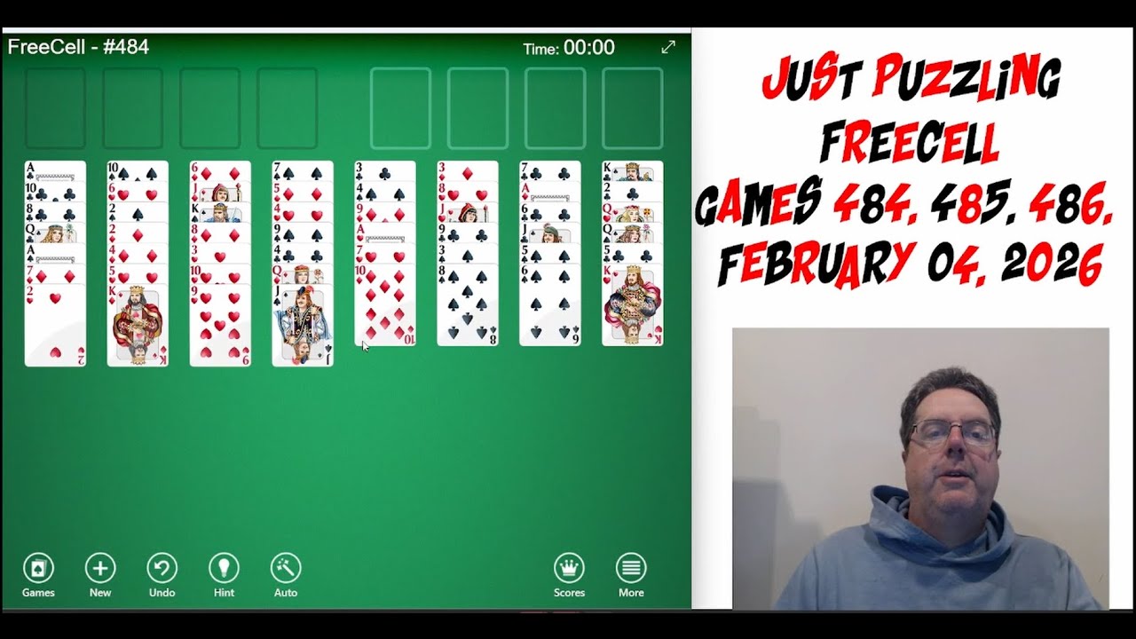 Learning Freecell By Doing and Explaining Games 484, 485 and 486