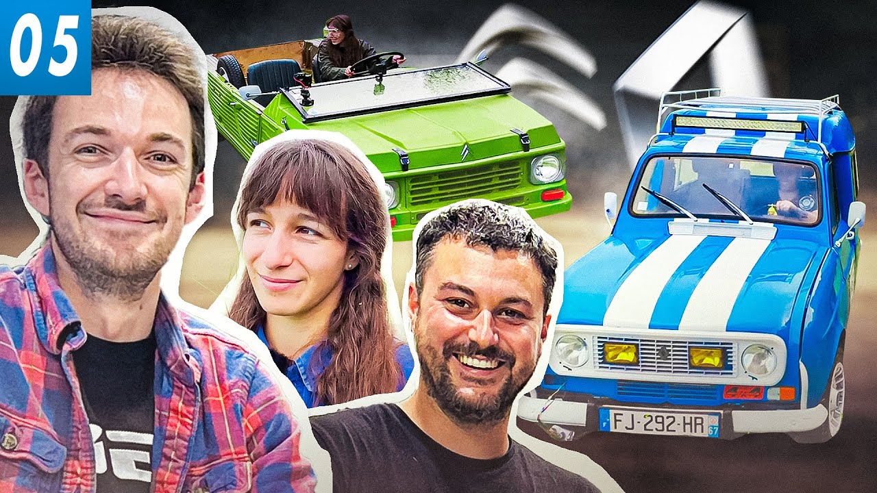 Renault 4L VS Citroën Méhari avec @La chevronnée et @GLB