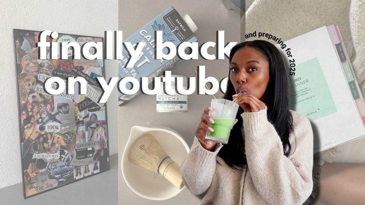 vlog | i'm back on youtube (this time for good)! let's catch up, cook, and prepare for 2025 ♡