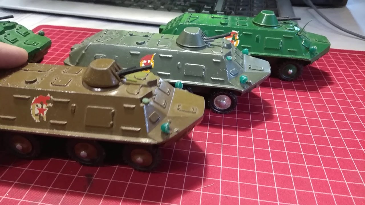БТР масштаб 1:43 СССР