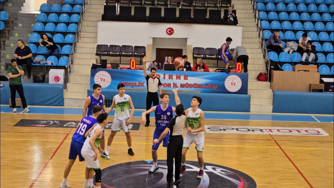 Kocaeli Daçka - Kırklareli Gençlik 🏀 U16 1. Bölge (Edirne) Şampiyonası Basketbol Maçı - 19.02.2025