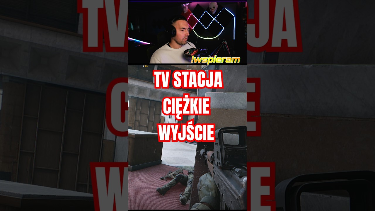 Na Tv Stacji(Forbiden) da się wyjść samemu😆 #gaming #rtxon #streamer #arenabreakout