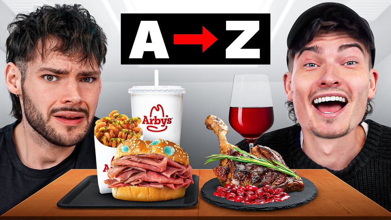 We Ate Every Restaurant From A-Z!