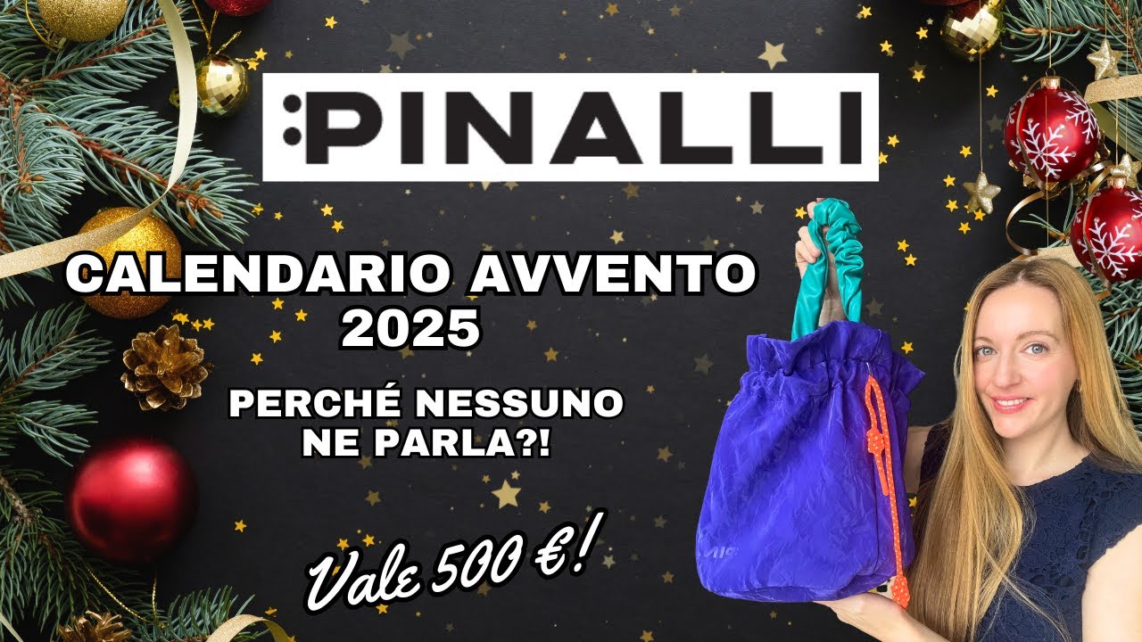 CALENDARIO DELL’AVVENTO PINALLI 2025🎄 |  UNBOXING COMPLETO + OPINIONE SINCERA 💖
