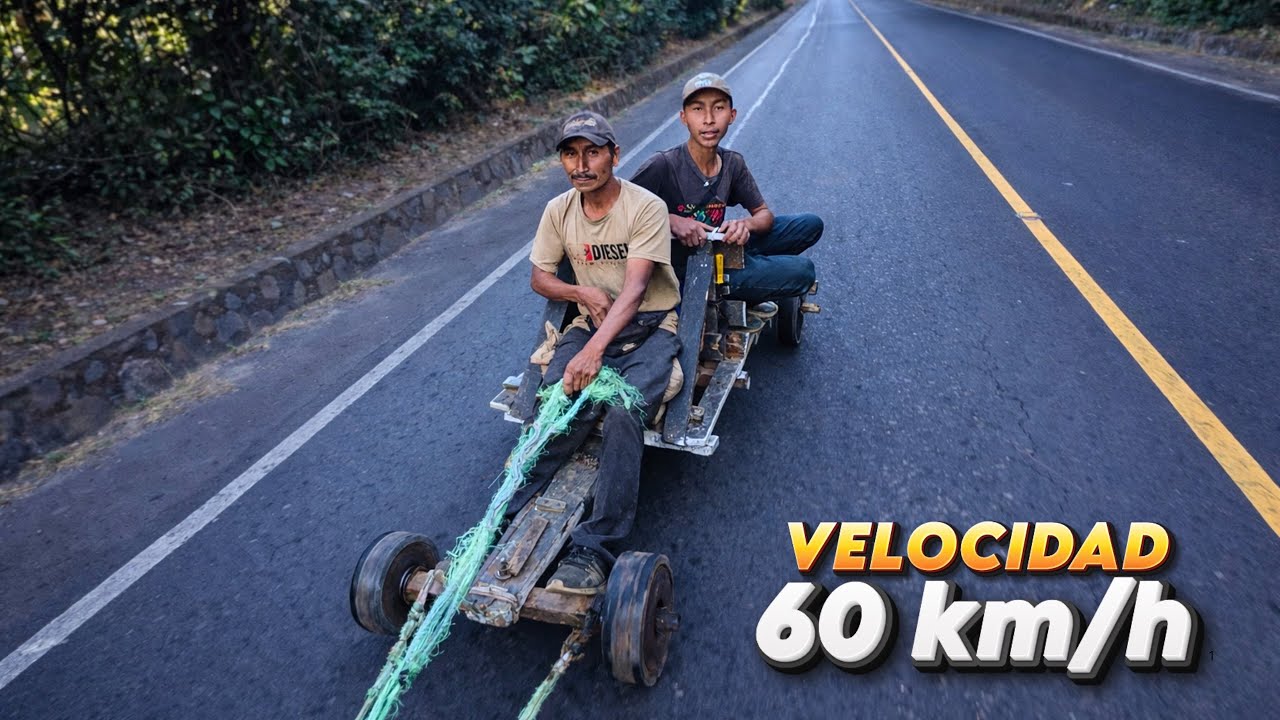 EL TRABAJO MÁS PELIGROSO DE EL SALVADOR 🇸🇻*LOS CARRETEROS* 😳