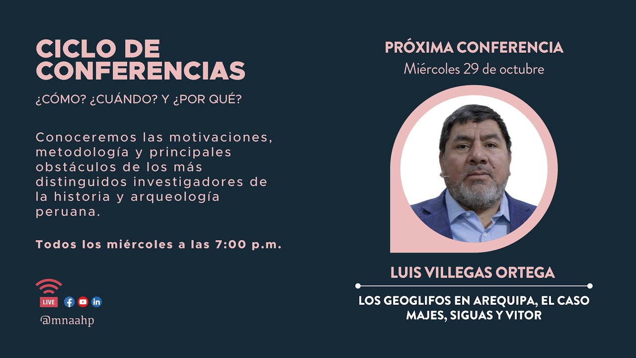 Ciclo de Conferencias, ¿Cómo? ¿Cuándo?  y ¿Por qué?