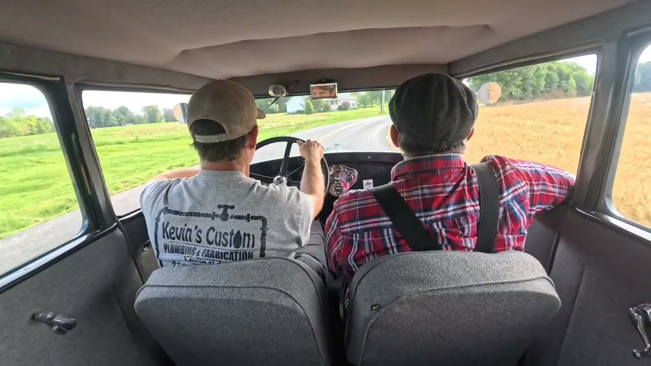 Ride to Breakfast with the Model A Club in Dad's 1929 Model A Ford