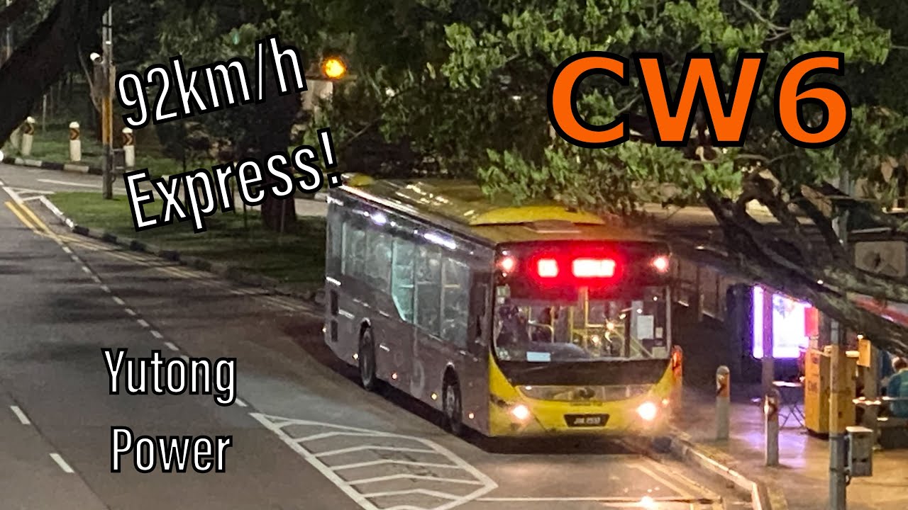 (Joyride) Yutong ZK6126HG on CW6 - 92km/h Express Run