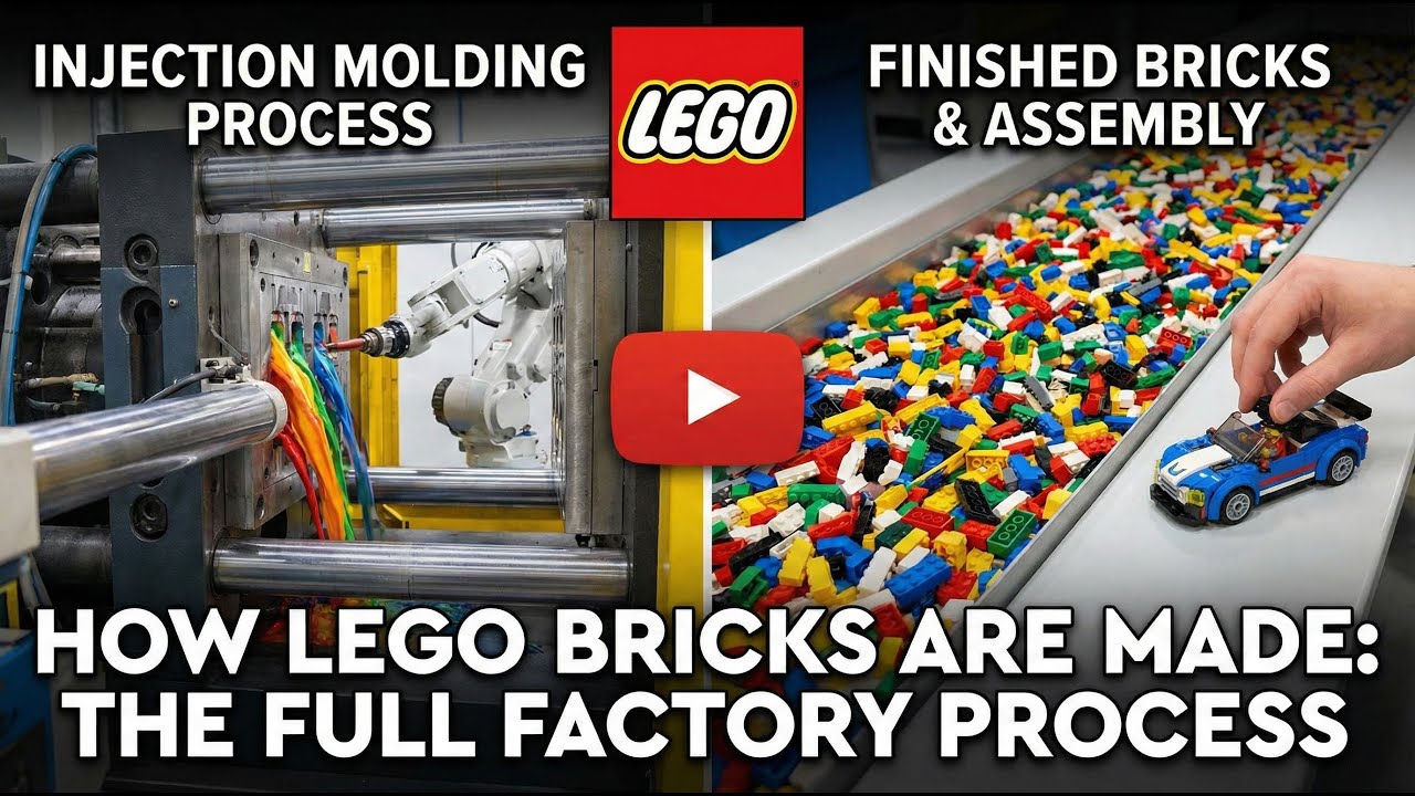 How LEGO Bricks Are Made: The Full Factory Process