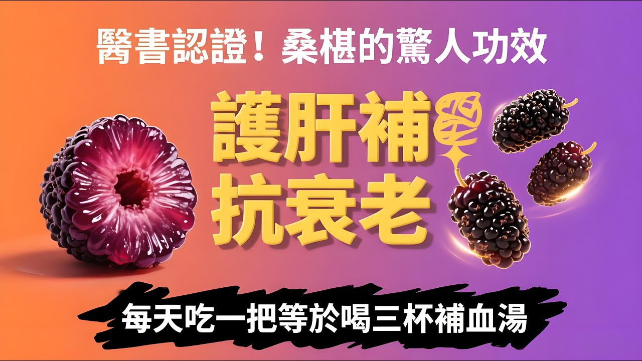 夏日必吃！桑椹的十大功效你知道幾個？滋陰補血、潤腸通便還能抗氧化，教你正確吃桑椹不踩雷，老人小孩都適合的養生水果推薦