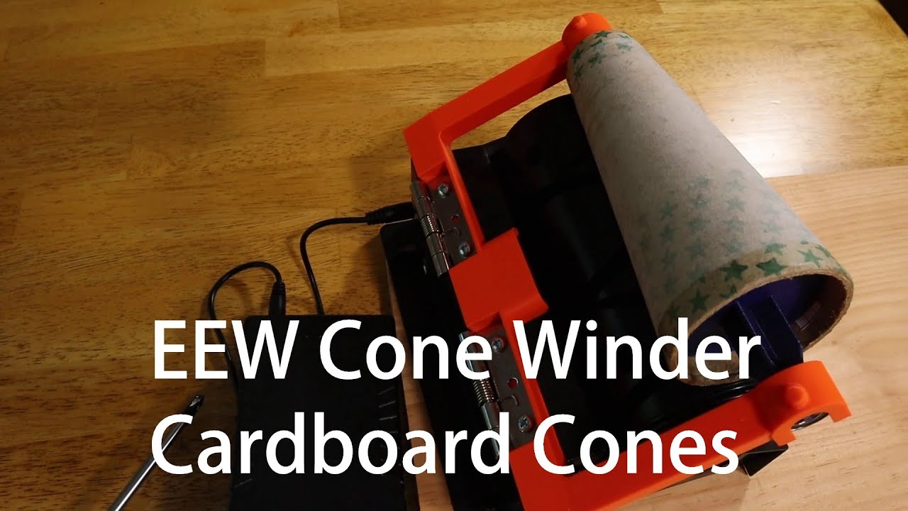 SPIN 143 - Cone Winder Cardboard Cone Support Details