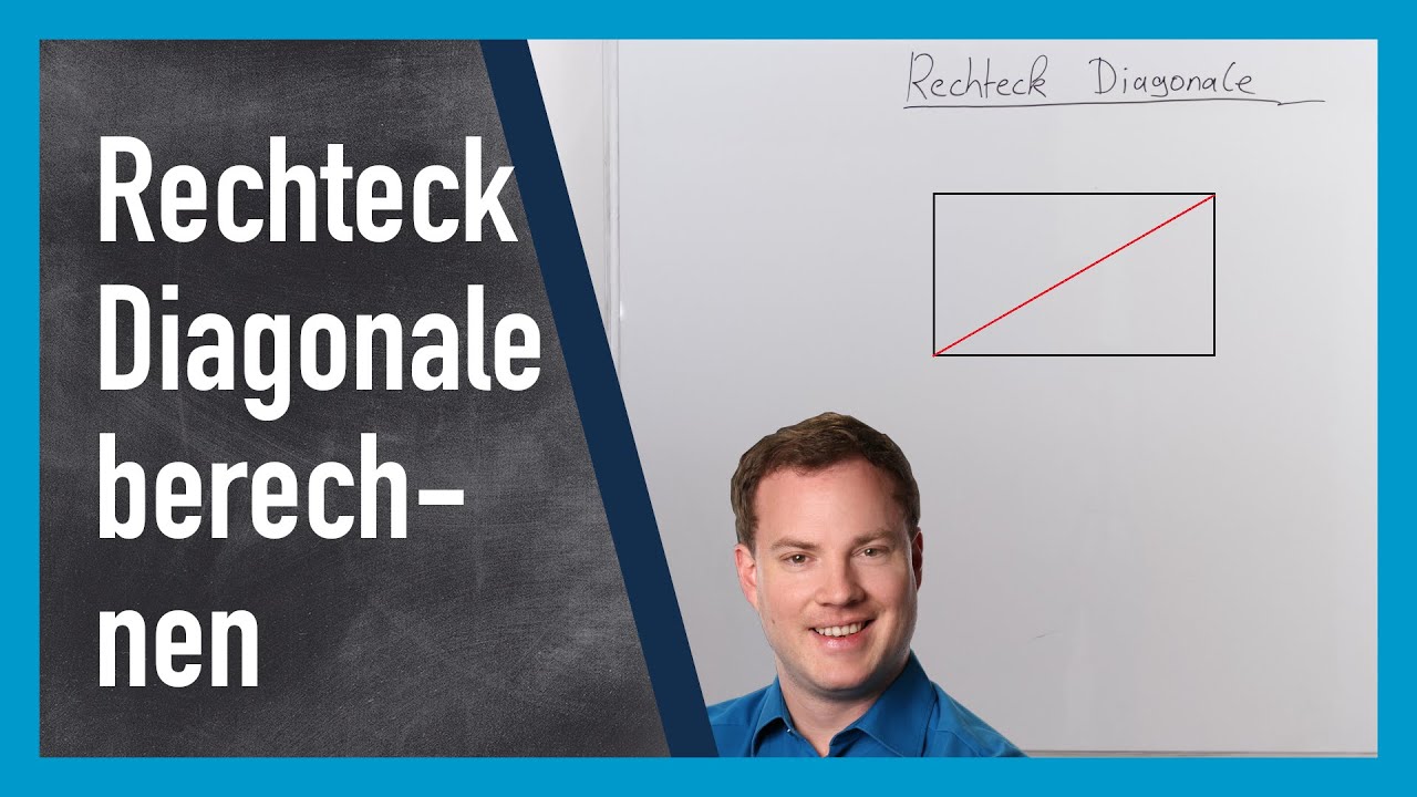 Rechteck: Diagonale berechnen