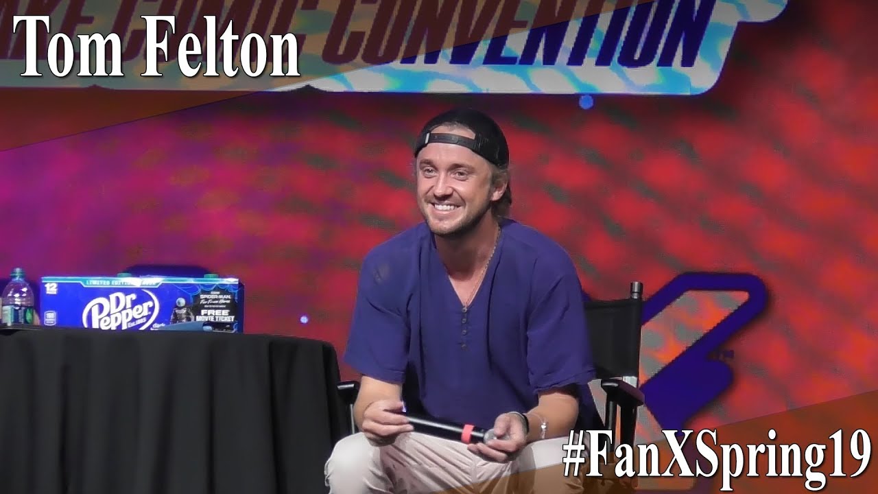 Том Фелтон — Полная панель вопросов и ответов — FanX Весна 2019