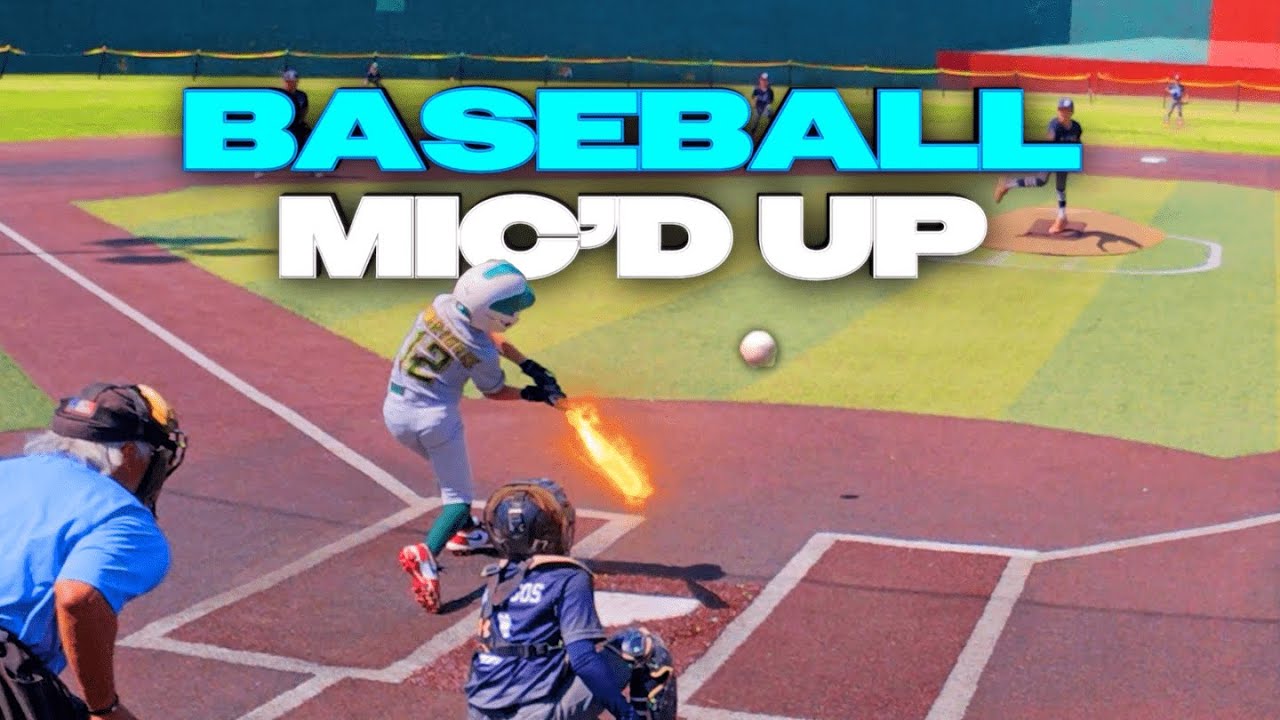 Hilarious Baseball Mic'd Up (Granite Park)