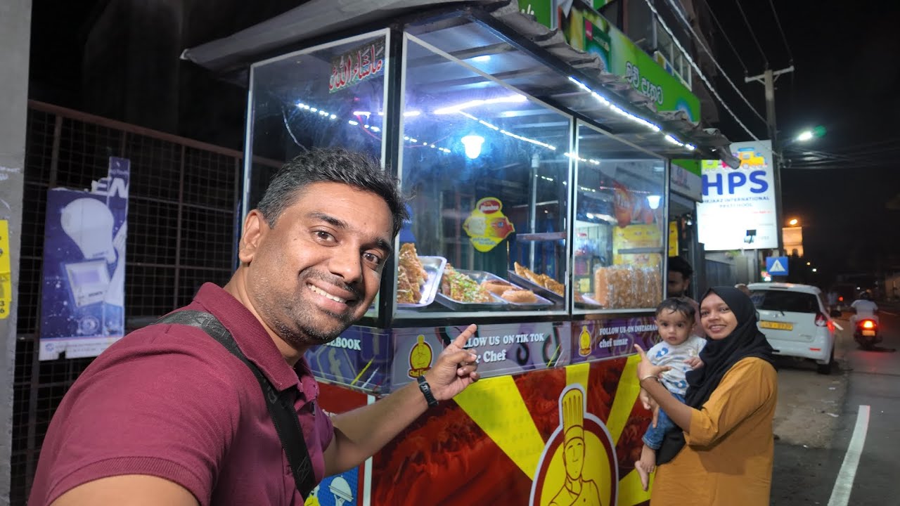 ශ්&zwj;රි ලංකාවේ චෙෆ් උමර්ගෙ බනිස් කඩේ | Chef Umar's Bun Shop in Sri Lanka - sinhala vlog