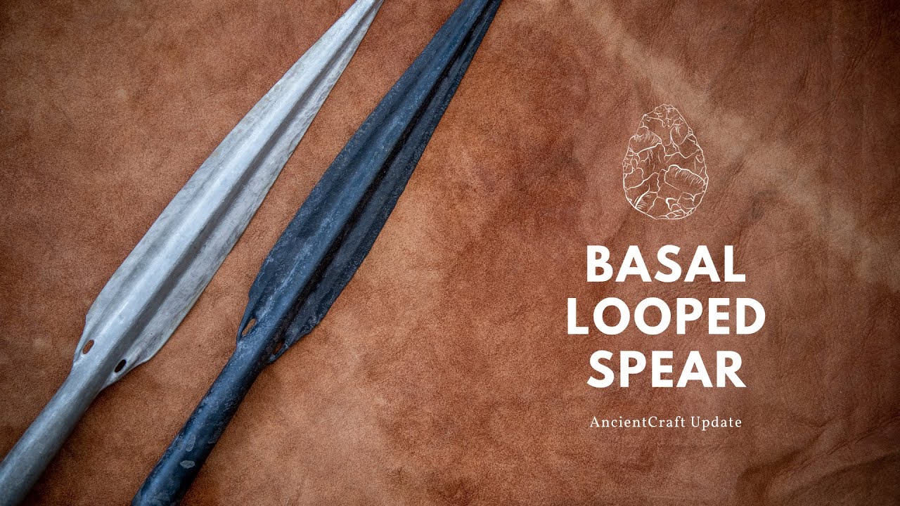 Working with an Original Bronze Age Basal Looped Spear