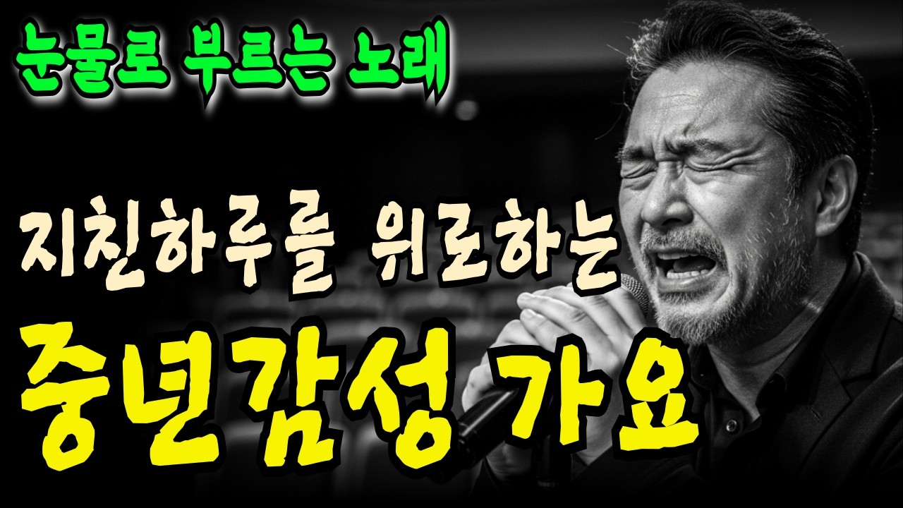 애절한 중년 감성 트로트 | 