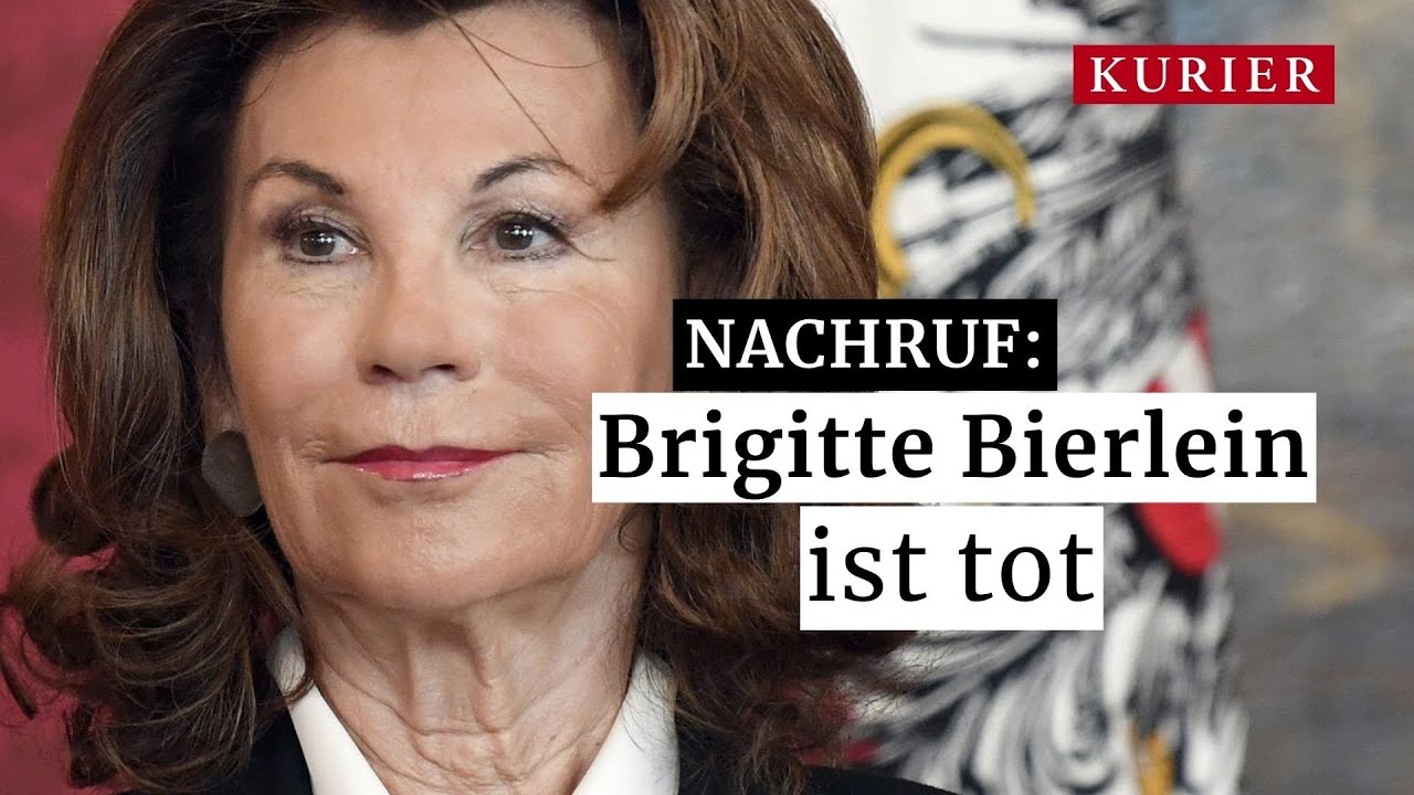 Nachruf: Brigitte Bierlein ist tot