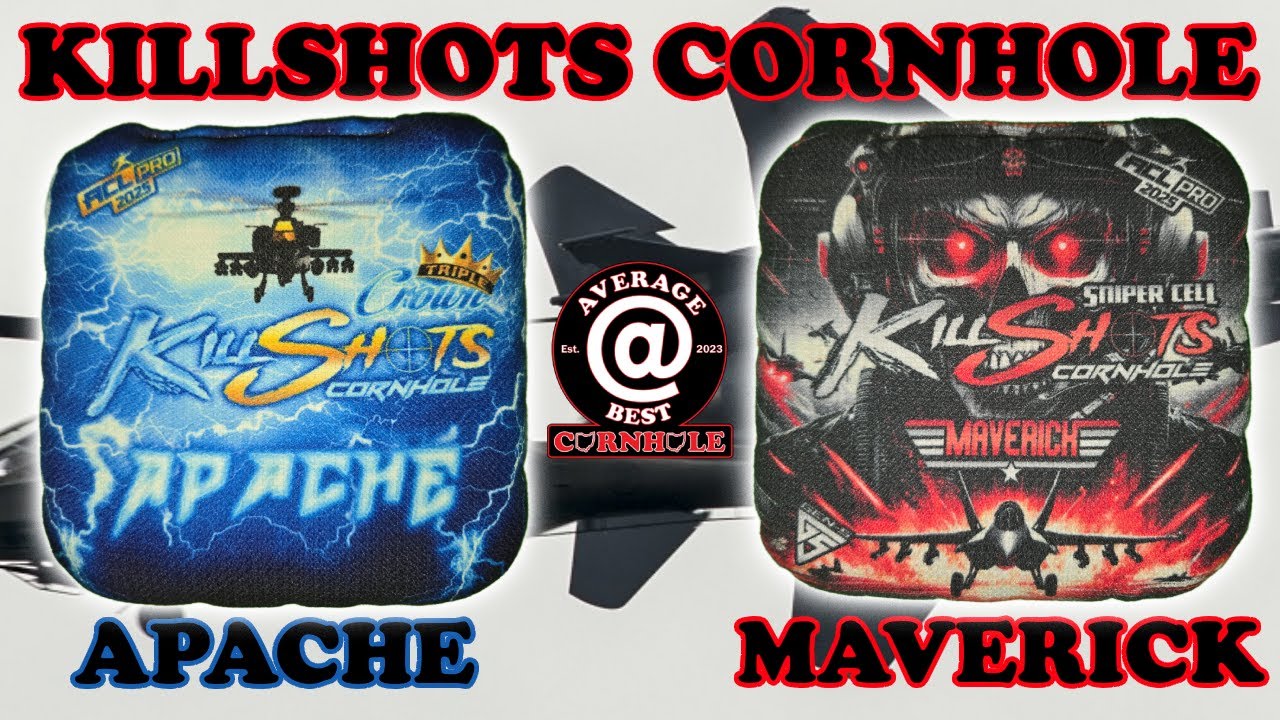 Killshots Cornhole Maverick and Apache