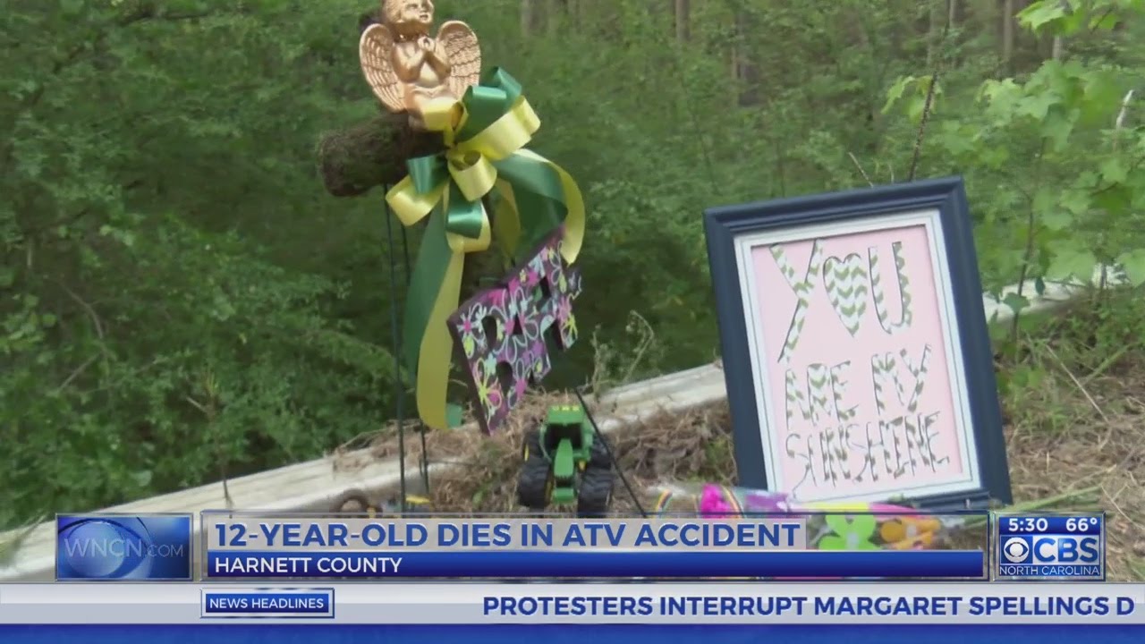 No charges after 12-year-old boy killed in Harnett County ATV accident