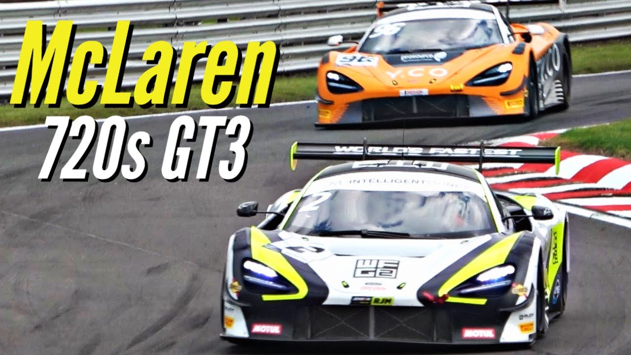 McLaren 720s GT3 - On Track Action! [HD]