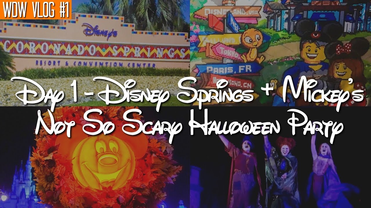 Walt Disney World Vlog: Day 1 - Arrival (Mickey's Not So Scary Halloween Party) | October 2017